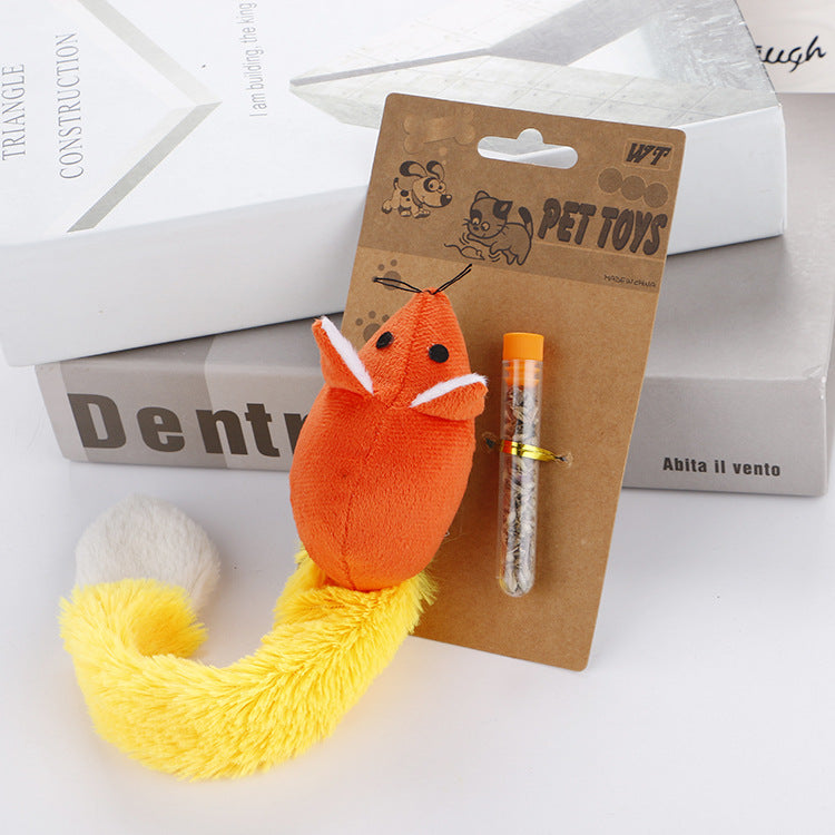 Long Tail Mouse Cat Teaster Toys Funny Pet Toys
