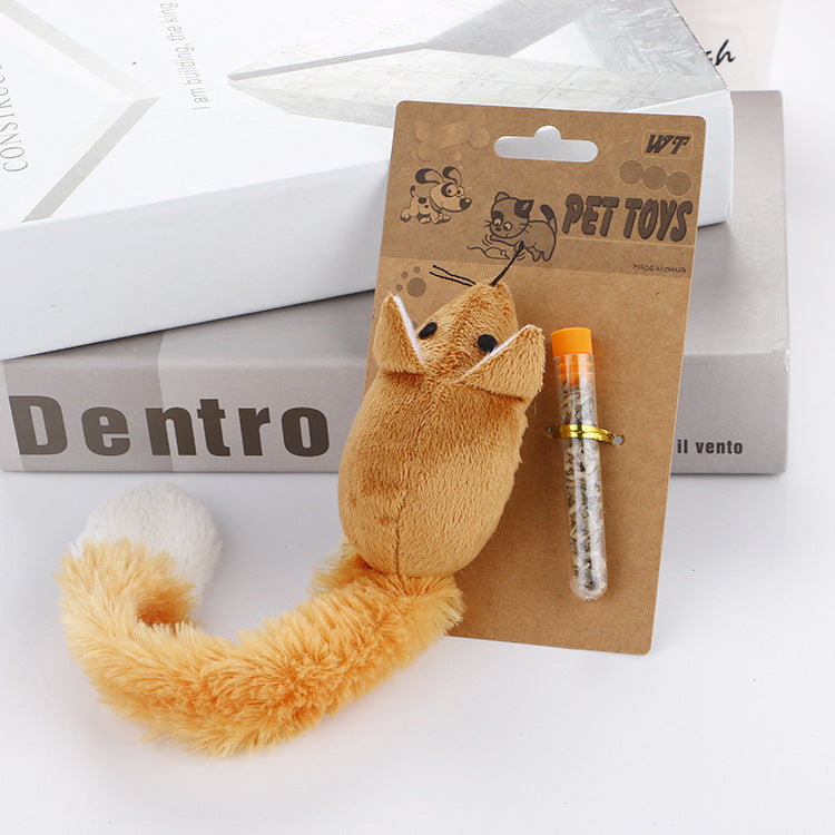 Long Tail Mouse Cat Teaster Toys Funny Pet Toys