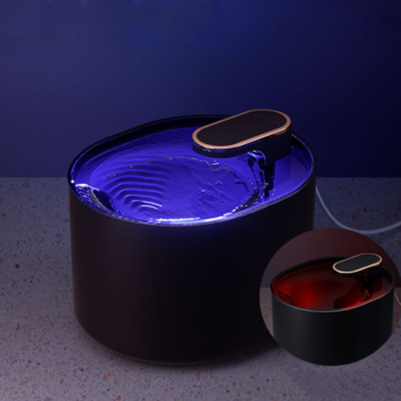 Automatic Pet Cat Water Fountain Mute Water Feeder Bowl USB Charge