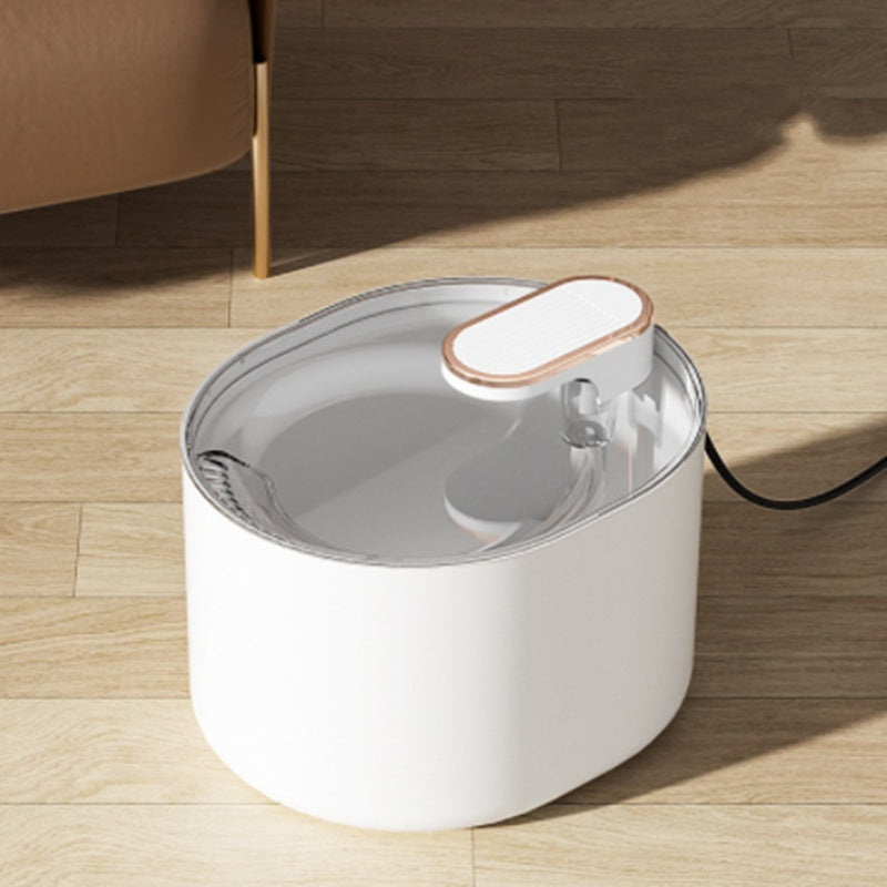 Automatic Pet Cat Water Fountain Mute Water Feeder Bowl USB Charge